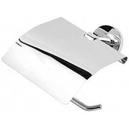 cm Baths suin – Toilet Roll Holder with Cover Chrome Bright