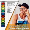 Boxy Concepts Hat Rack 10 Shelf Hanging Closet Hat Organizer for Baseball Caps Hat Storage to Protect Your Caps with this Hat Hanger Easy Hat Holder & Baseball Hat Organizer