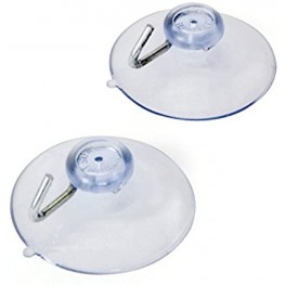 ACCO Suction Cups with Hooks Strong Holds up to 4 lbs. each 2 Pack A7072461
