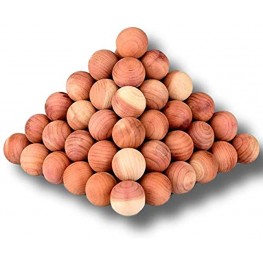 Cedar Balls Clothes Moth Repellant Premium Quality USA Wood for Closet Drawers 120 Pack Protect Clothing with Natural Alternative to Moth Balls Non-Toxic Long Lasting Family Safe Smells Great