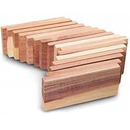 Vumdua Cedar Blocks 16 Pcs Natural Aromatic Cedar Blocks for Clothes Storage Drawers