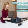 Pack Gear Suitcase Organizer Pack More In Your Suitcase Or Carry-On With These Hanging Packing Cubes For Travel Unpack Instantly By Hanging This Black Luggage Shelf Organizer In The Closet