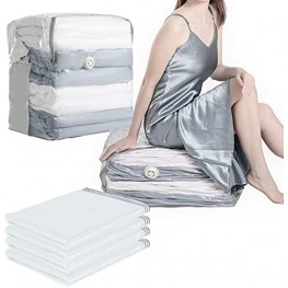 HALOLOK Super Jumbo Cube Space Saver Vacuum Storage Bags 4 Packs Create 80% More Space by Sitting Without Hand Pump 39.4x27.6x17.3x17.3in Space Saver Bags for Clothes Comforters Blankets Beddings and Pillows