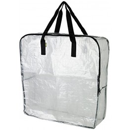 IKEA Extra Large Clear Storage Bag for Clothing Storage Under the Bed Storage Garage Storage Recycling Bags 1