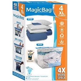 MagicBag Smart Design Instant Space Saver Storage Flat 4 XL Cubes