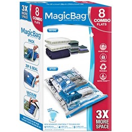 MagicBag Smart Design Instant Space Saver Storage Flat 8 Combo Flats