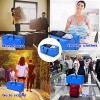 Moving Bags Storage Totes Extra Large Storage Bags for Moving Supplies College Dorm Essentials Bedroom Closet Packing Bags with Backpack Handles Zipper Compatible with IKEA Frakta Cart（8 Pack）