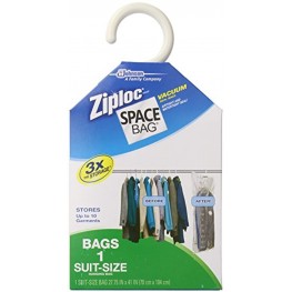 Space Bag #WBR-5700 Vacuum Seal Clear Hanging Storage Bag
