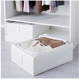 IKEA Skubb Underbed Storage Box White 2 Pack