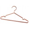 30Pack Koobay 17 Rose Shiny Copper Clothes Metal Wire Hanging Hangers for Shirts Coat Storage & Display
