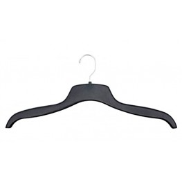 NAHANCO BH229 18.5 Elegant Black Top Sweater Hanger Pack of 100
