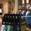 Juvale Plastic Tie Hangers 100-Pack Black Necktie Hook Hangers Standard Size 2 x 2.8 Inches Bulk Retail Shop Display Supplies Closet Organizer