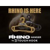 Tough Hook Rhino Hanger |The Everyday for Everything Hanger | USA Made | 200 lb Load Capacity |Premium Professional Grade Large Heavy Duty Standard Hanger | Unbreakable Multipurpose All-Purpose