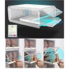 JJMG Stackable Shoe Box Drawer Type Design 4 Sets of 3 Push-Pull Transparent Shoe Container Home Organizer Clear Plastic Shoe Storage For Men Large 12 Shoe Boxes