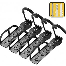 Bike Rack for Garage Wall Mount 4 Pack Vertical Bike Hooks Bicycle Hanging Hooks for Indoor Storage with Non-reversible Hooks