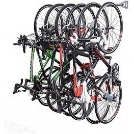 Quality Pro 6 Bike storage rack 6 Bike wall mount Rack for garage storage Garage bike Storage Wall Mount Bike wall Organizer Tools Storage Rack Tools Organizer – Holds Up to 300lbs