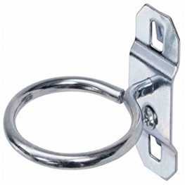 Triton Products 54117 LocHook 2-1 2-Inch Single Ring 1-3 4-Inch I.D. Zinc Plated Steel Tool Holder for LocBoard 5-Pack